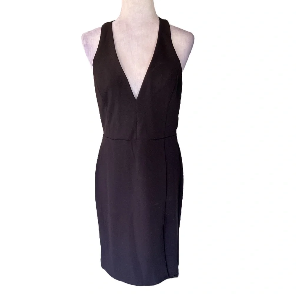 NWT Lulus Total Knockout Black Backless Cutout Bodycon Dress - XL - Picture 5 of 16